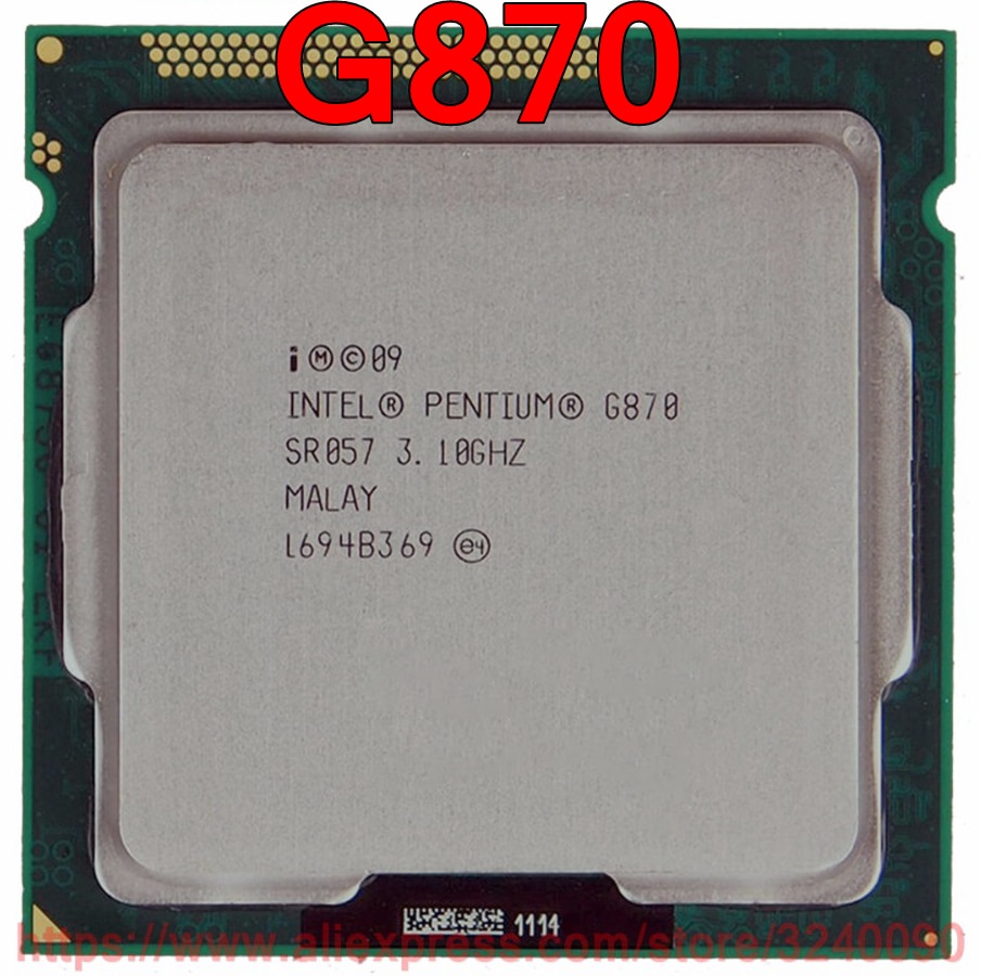  CPU Ƽ G870 μ, 3.10GHz 3M  ھ ..
